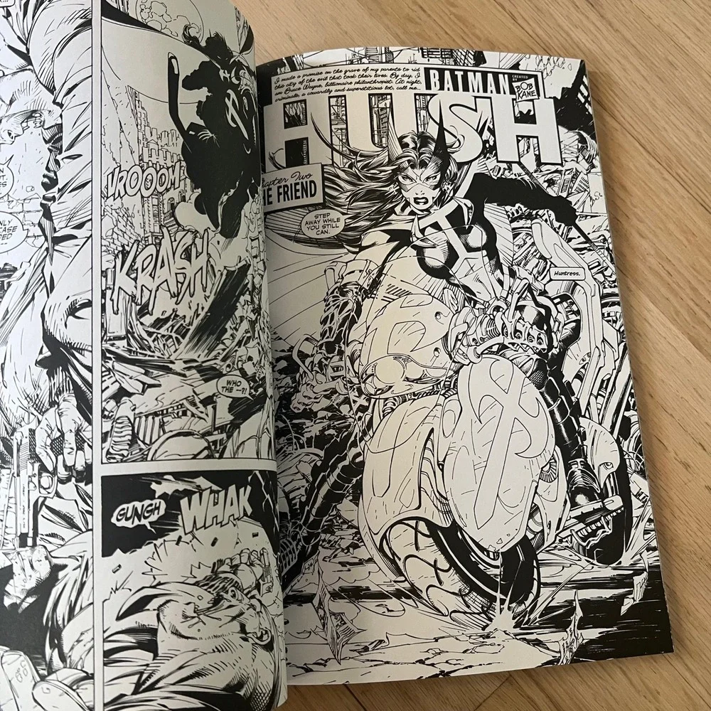 DC Comics Batman Mad Love Harley Quinn & Batman Hush Adult Coloring Book Set 2pc